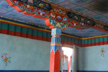 素敵な室内装飾だったペルーチ村のロッジ
