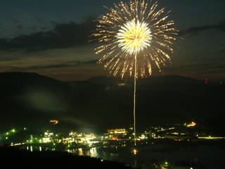 白樺湖花火大会