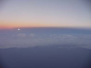 日本上空