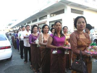 クメール（カンボジア）スタイルの結婚式