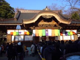 調布市の深大寺に初詣