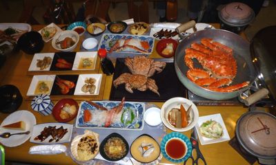 サロマ湖「船長の家」の夕食