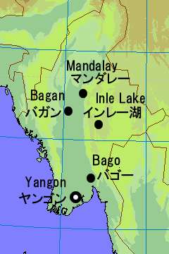 2002年の訪問地 2002年の訪問地