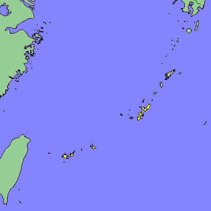 クリックすると白地図と地勢図が切り替わります