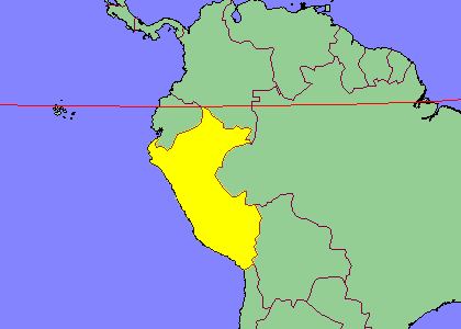 ペルー地図