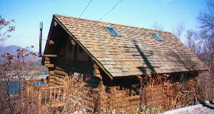 1997年11月 : 建築後10年目の山荘 1997年11月 : 建築後10年目の山荘