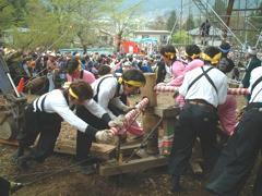 湖東・北山・米沢地区のヨイトマケ（しゃち、かぐらさん）