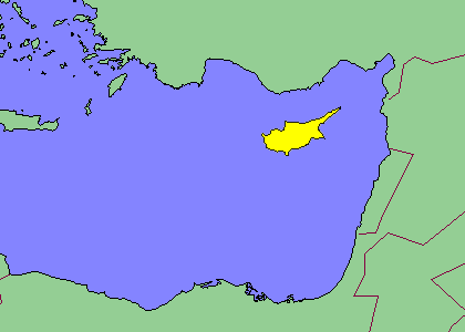 キプロス地図 キプロス地図