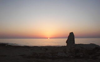 ギリギリで間に合った、パフォスの夕陽 ギリギリで間に合った、パフォスの夕陽