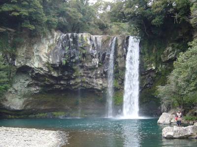 天地淵の滝