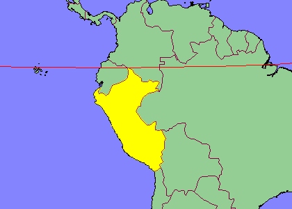 ペルー地図 ペルー地図