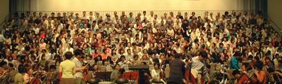 全国から集まった「全日本第九を歌う会」の仲間たち 全国から集まった「全日本第九を歌う会」の仲間たち