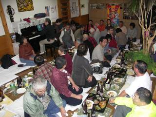 Bunbunさん宅での交流会 Bunbunさん宅での交流会