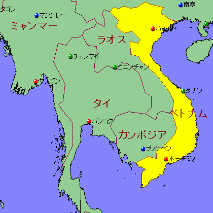 長い長い海岸線を持つ国、ベトナム