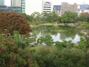 旧芝離宮恩賜公園：本日の終点は浜松町駅