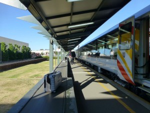 クライストチャーチ駅ホーム