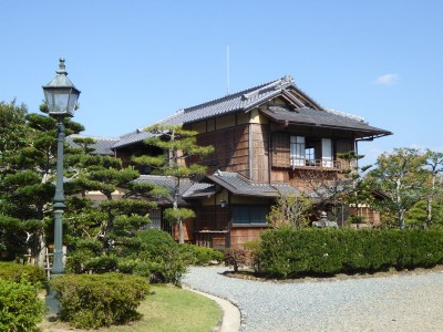 明治村に移築された西園寺公望の「坐漁荘」