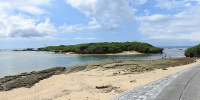 美ら海水族館からも近い備瀬ビーチ